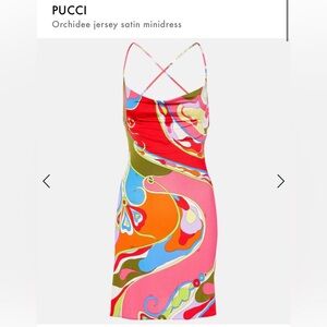 PUCCI Orchidee minidress